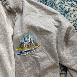 Disney Gray Zip Up
